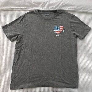 Old Navy American Flag Heart T-Shirt